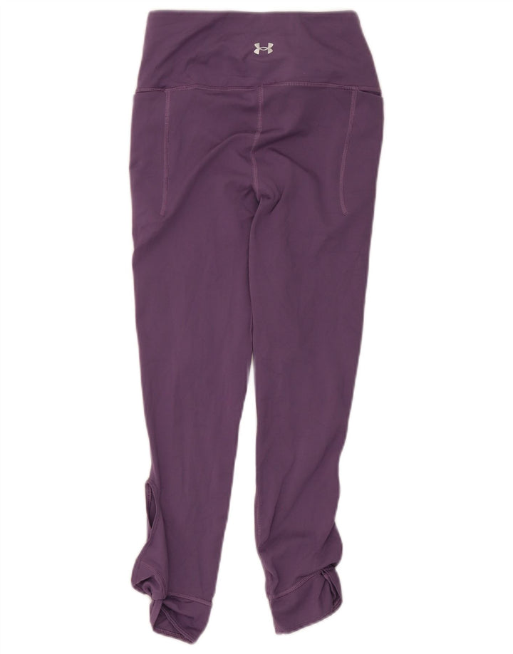 Under Armour Damen Leggings UK 8 Small Lila