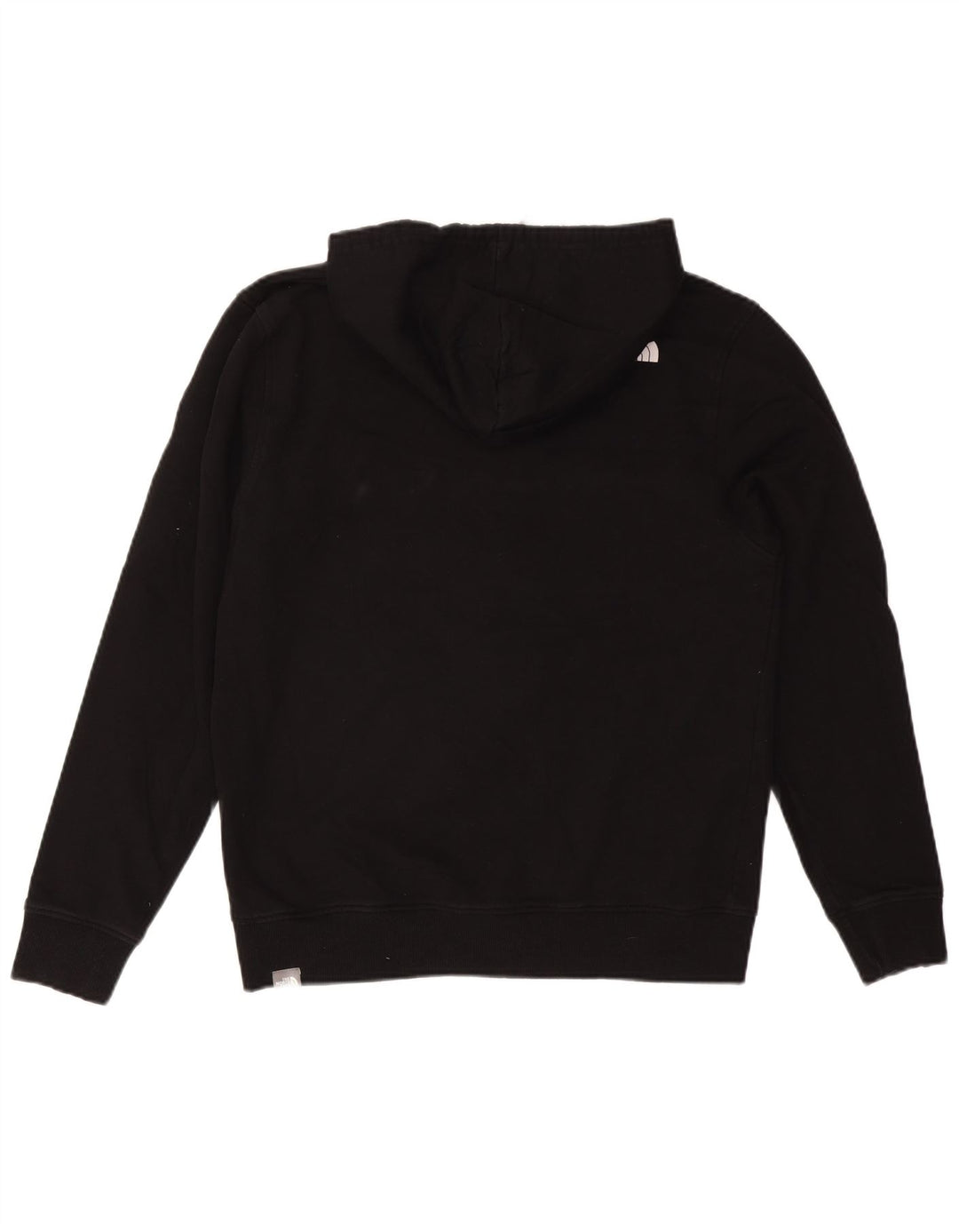 THE NORTH FACE Herren-Kapuzenpullover mit Reißverschluss, mittlere schwarze Baumwolle
