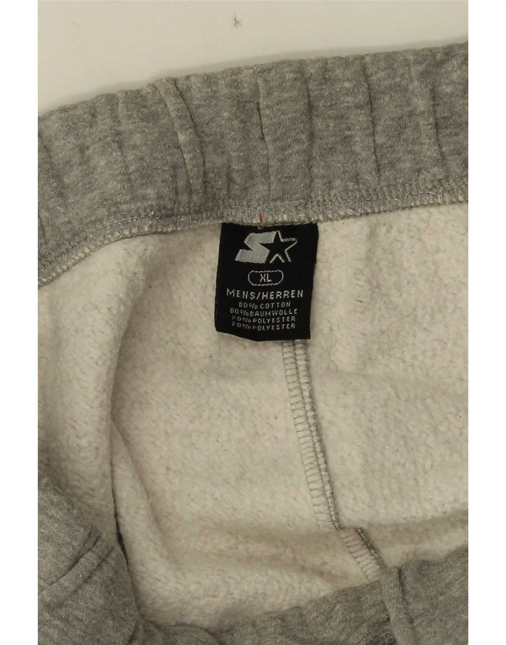 Starter Herren-Trainingshose XL, grau gefleckte Baumwolle