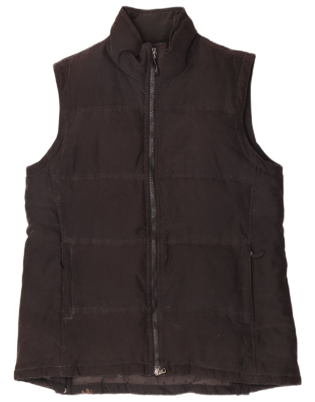 Musto Damen Wattierte Weste UK 16 Large Schwarz Polyester