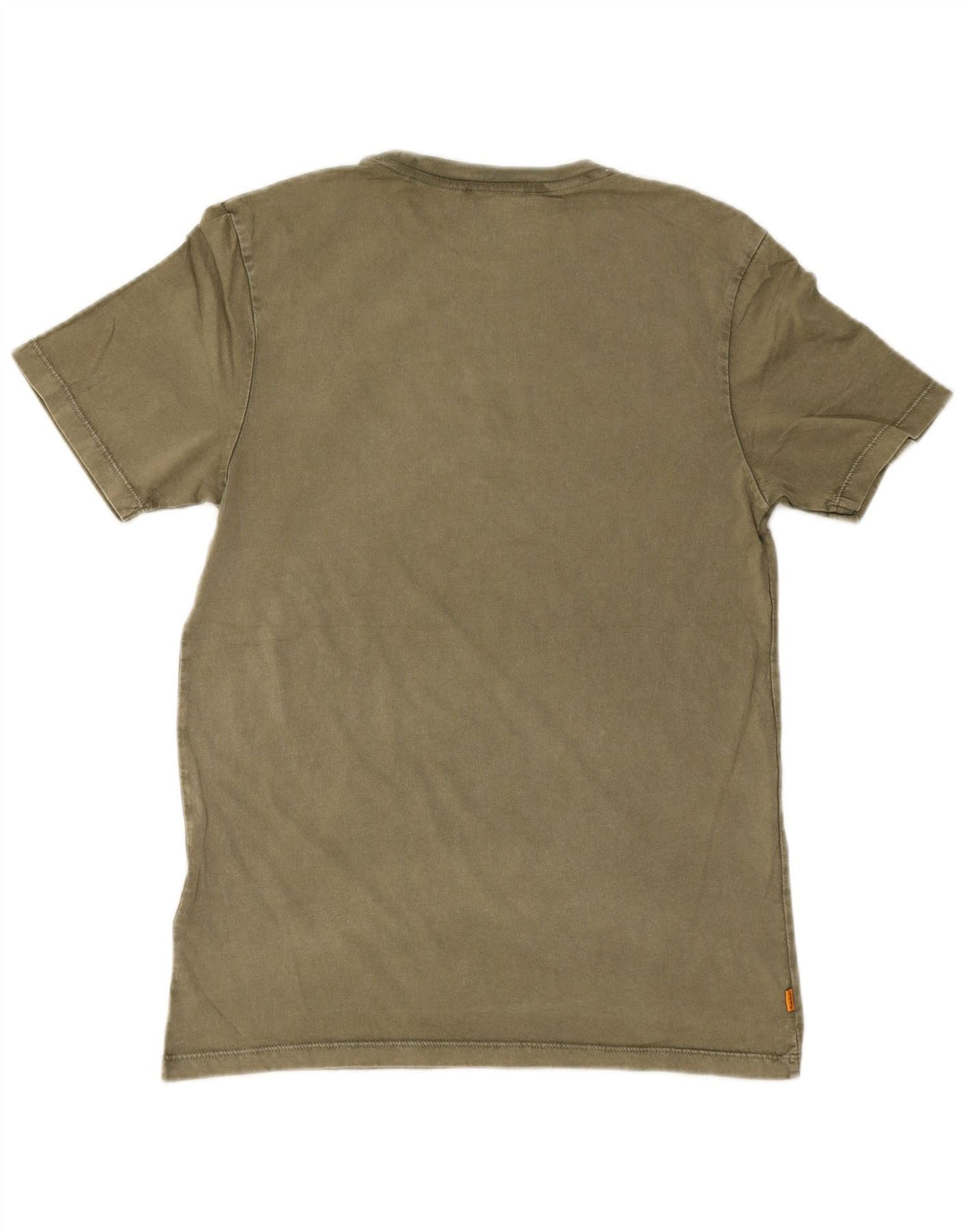 Timberland Herren T-Shirt mit normaler Passform, klein, Khaki, Baumwolle