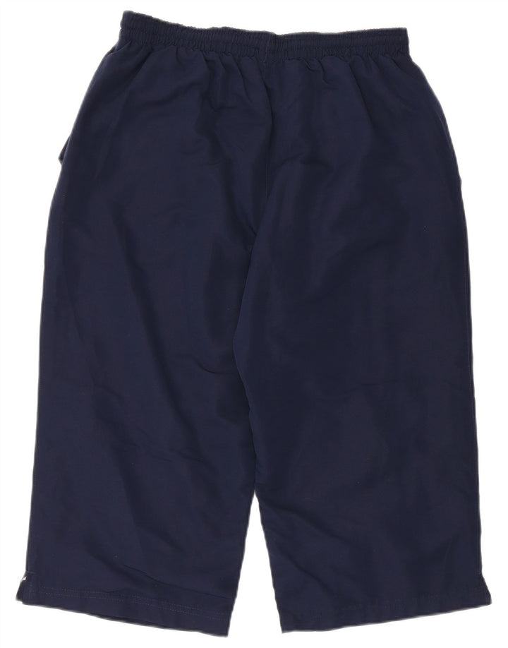 Umbro Damen Sportshorts UK 12 Medium Marineblau Polyester