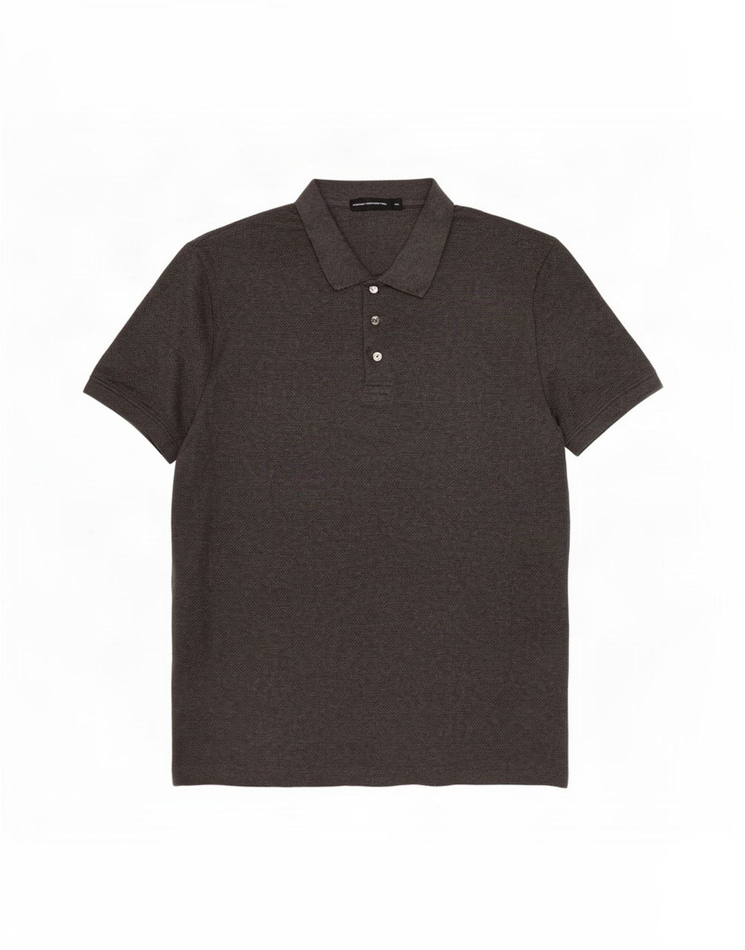 French Connection Herren-Poloshirt 2XL aus grauer Baumwolle