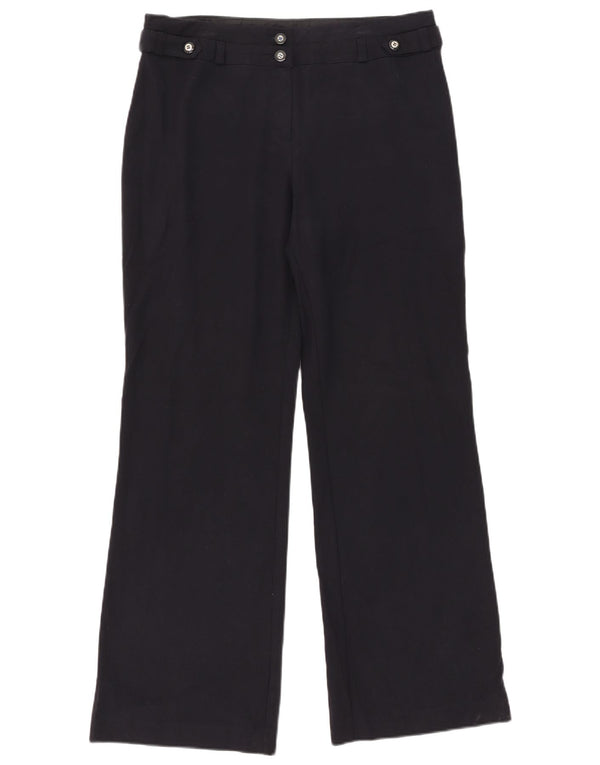 Marks & Spencer Damen Freizeithose UK 14 Large W33 L32 Marineblau