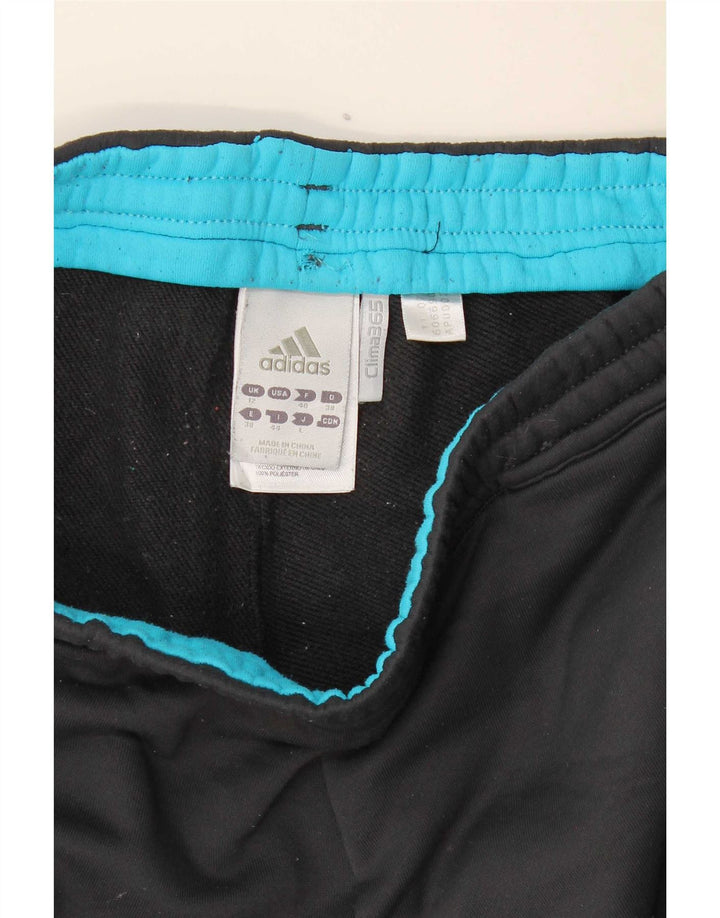 Adidas Damen Trainingshose UK 12 Mittelgraues Polyester
