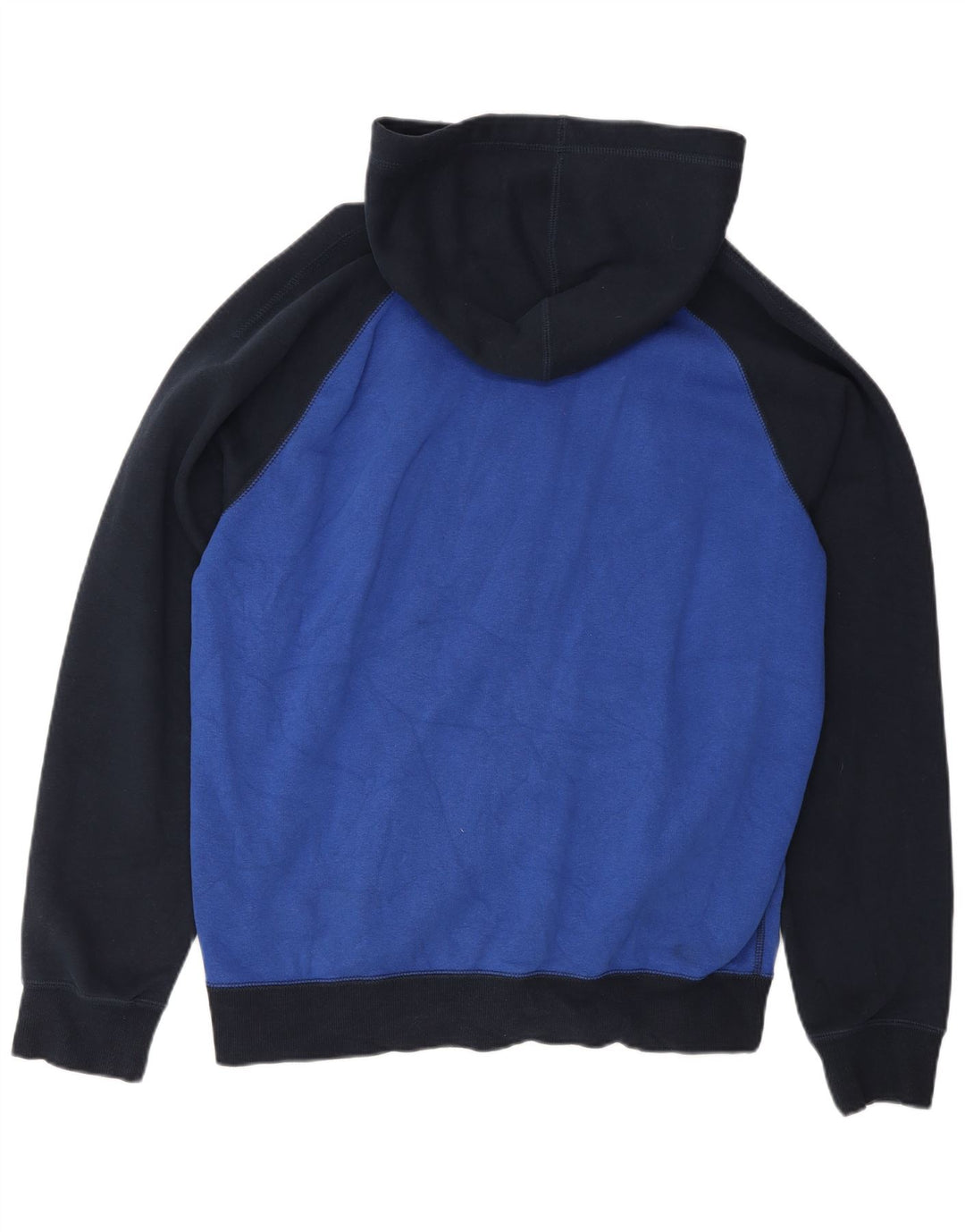 Converse Herren-Kapuzenpullover mit grafischem Reißverschluss, mittelgroß, Marineblau, Farbblock
