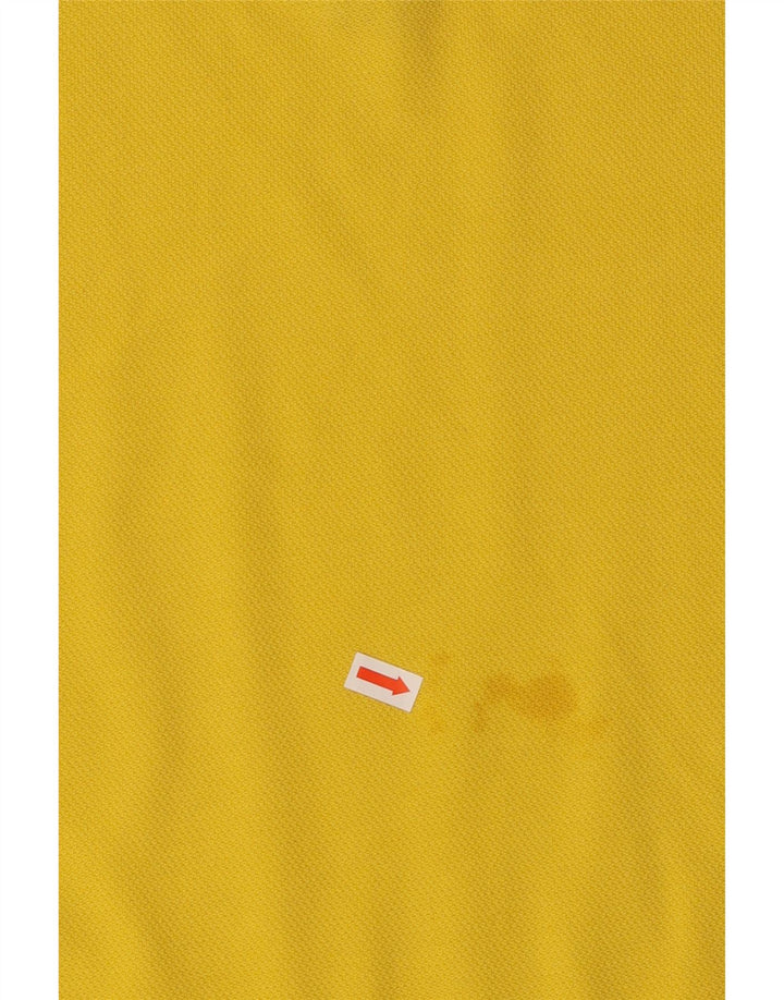 THE NORTH FACE Herren-Poloshirt, große gelbe Baumwolle