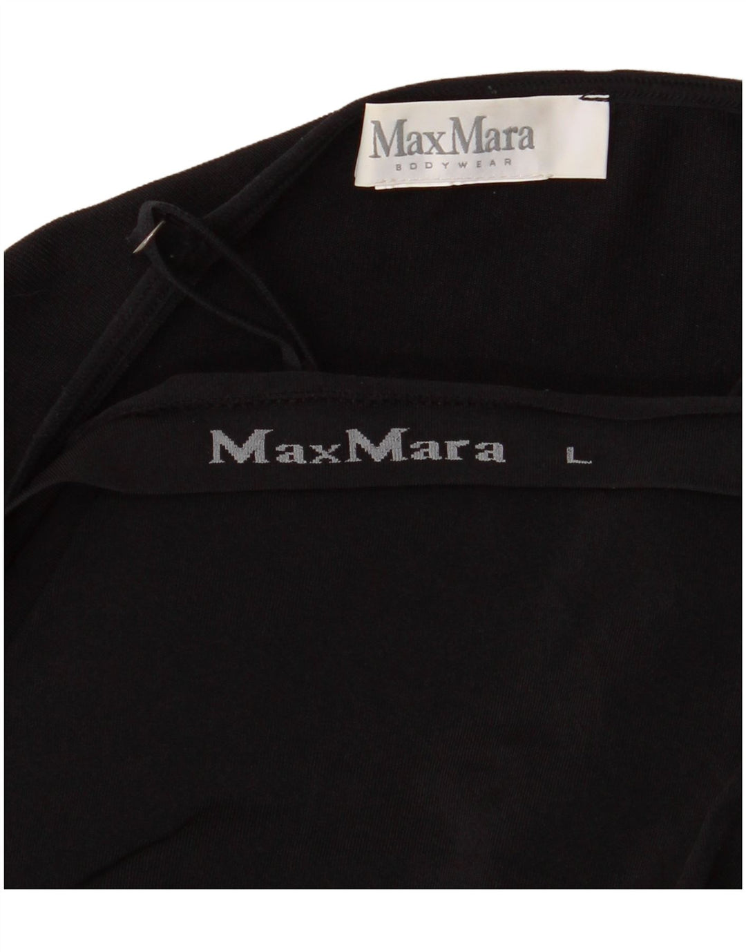 Max Mara Damen Übergroßes Slip-Kleid UK 16 Large Schwarz