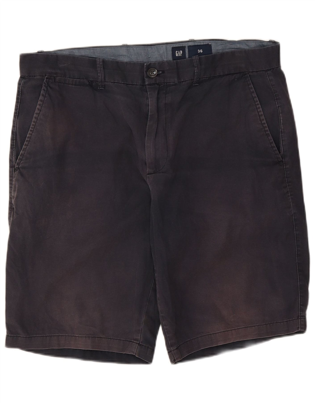 Gap Herren-Chinoshorts W36, groß, marineblaue Baumwolle