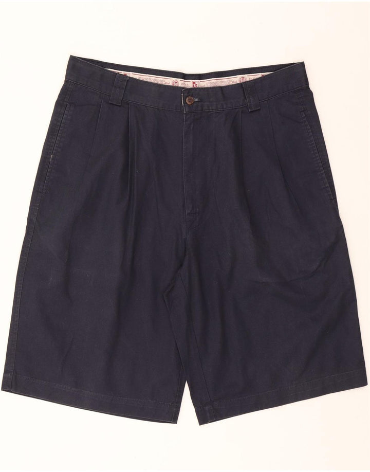 CARRERA Mens Pegged Chino Shorts W36 Large Navy Blue Cotton Vintage Carrera and Second-Hand Carrera from Messina Hembry 