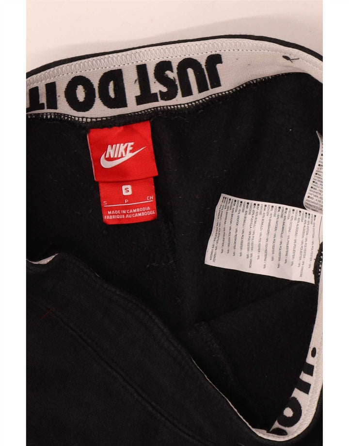 Nike Herren-Trainingshose, Jogginghose, Größe S, Schwarz, Baumwolle