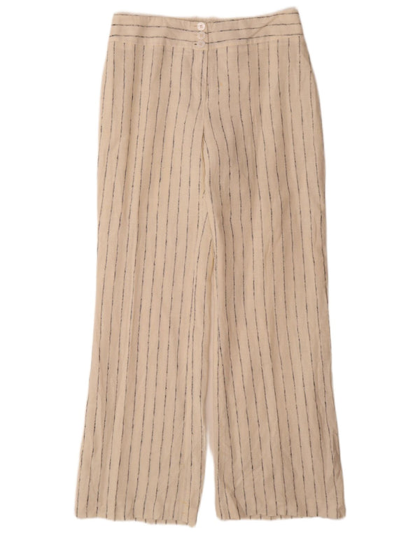 Marks & Spencer Damen Freizeithose UK 12 M W32 L33 Off White