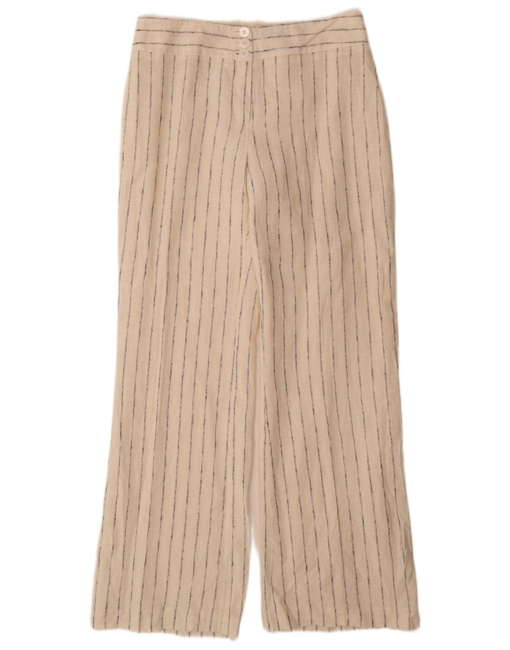 Marks & Spencer Damen Freizeithose UK 12 M W32 L33 Off White
