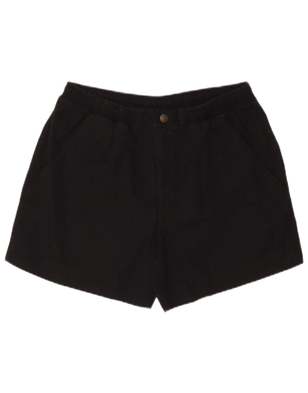 AUSTRALIAN L'ALPINA Herren Chinoshorts IT 56 3XL W46 Schwarze Baumwolle
