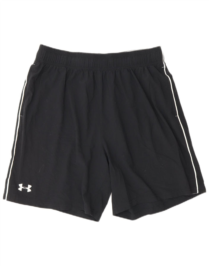 UNDER ARMOUR Herren Heat Gear Graphic Sport Shorts XL Schwarz Polyester