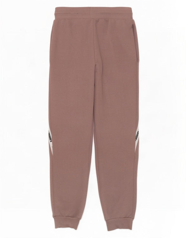 Puma Womens Graphic Trainingshose Jogger UK 10 Small Pink Colourblock