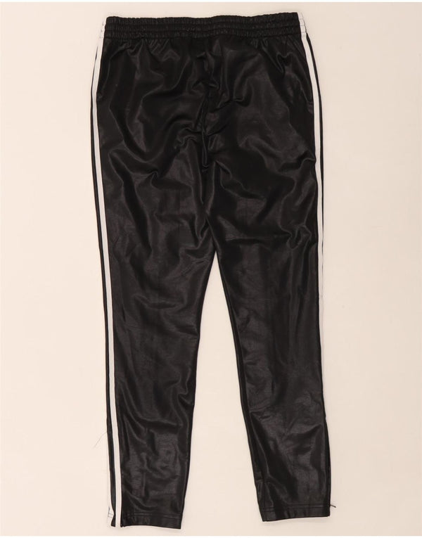 Adidas Damen Trainingshose UK 12 Medium Schwarz Polyester