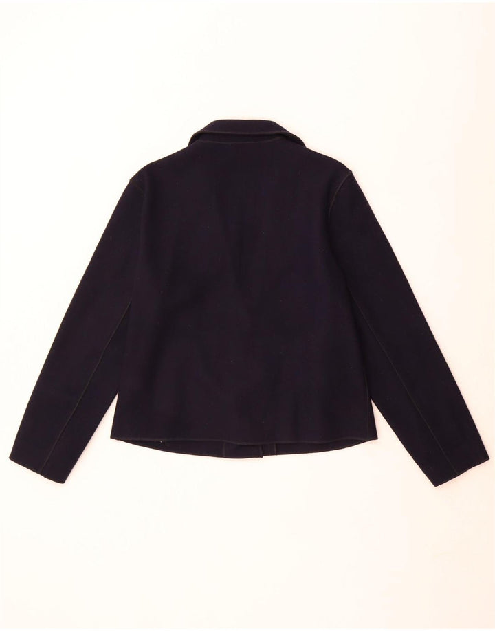 Lee Cooper Damen-Blazerjacke mit 3 Knöpfen, UK 12, Mittelmarineblau, Polyester