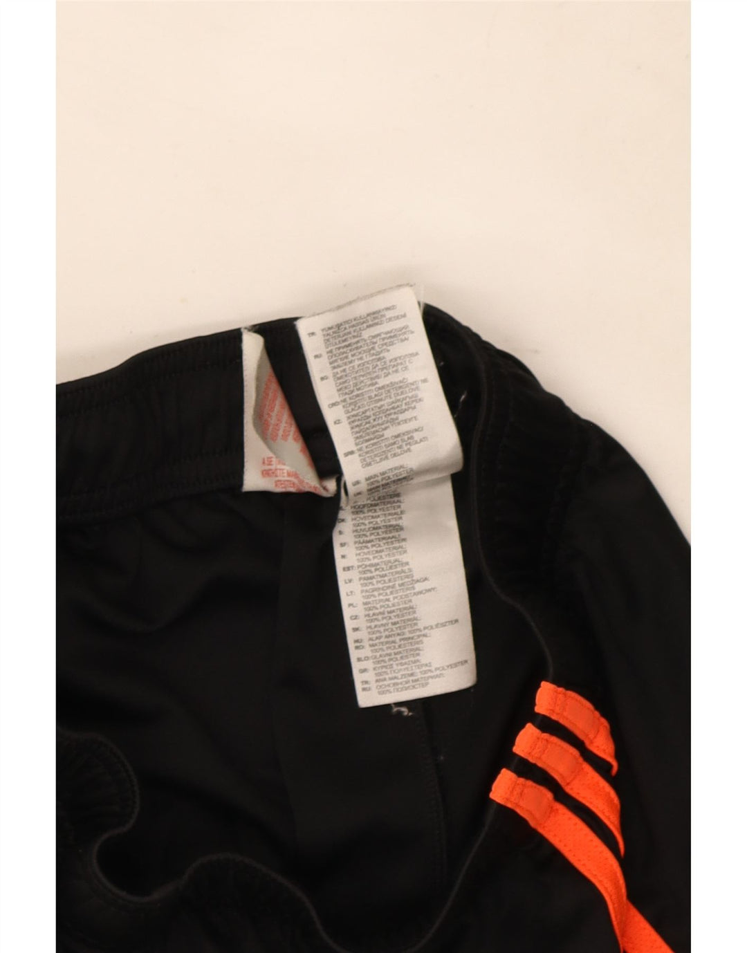 Adidas Sportshorts für Jungen, 13–14 Jahre, schwarzes Polyester