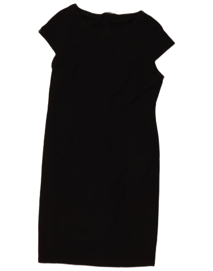 Marks & Spencer Damen Etuikleid UK 18 XL Schwarz Polyester