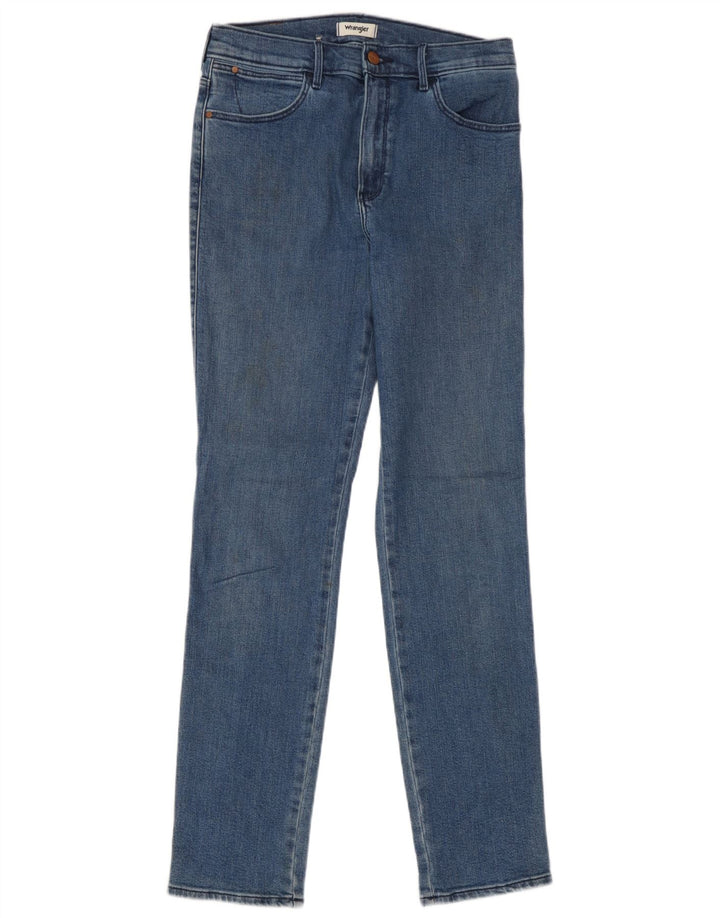 Wrangler Damen Slim Jeans W29 L32 Blaue Baumwolle