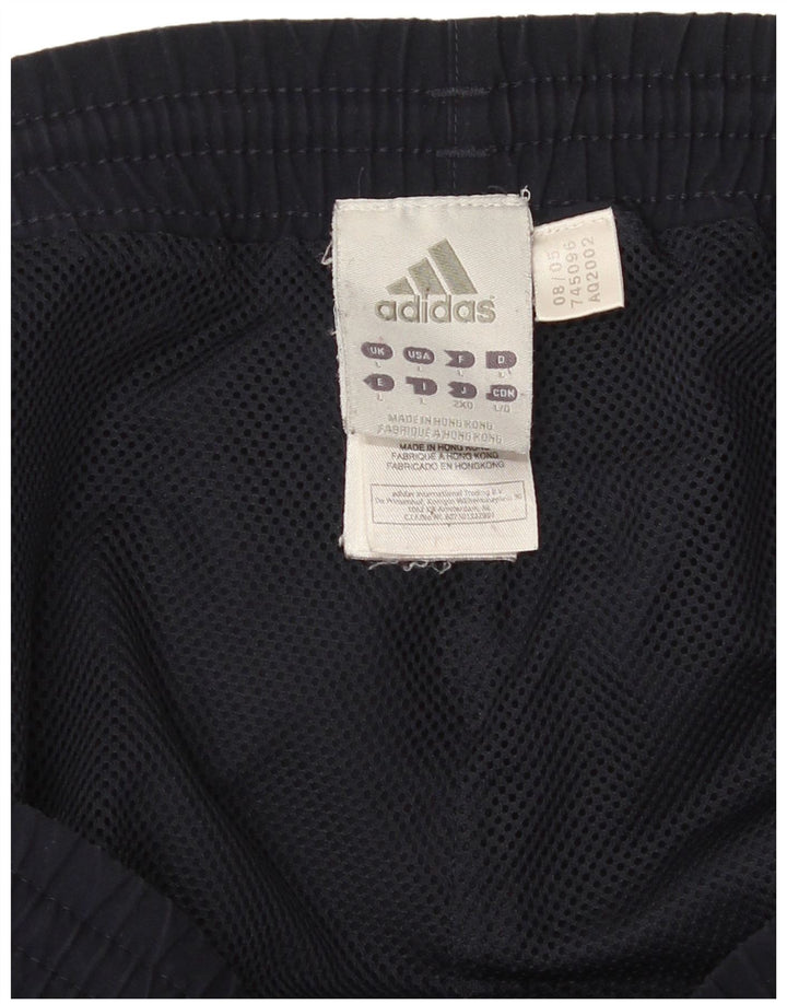 Adidas Herren-Trainingshose, Jogginghose, groß, marineblau, Polyester