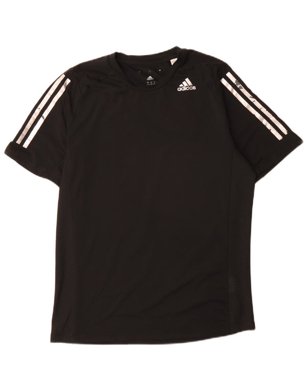 Adidas Herren Climacool T-Shirt Top Small Schwarz Polyester