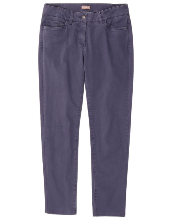 Napapijri Damen Slim Freizeithose IT 42 Medium W30 L29 Blau Baumwolle