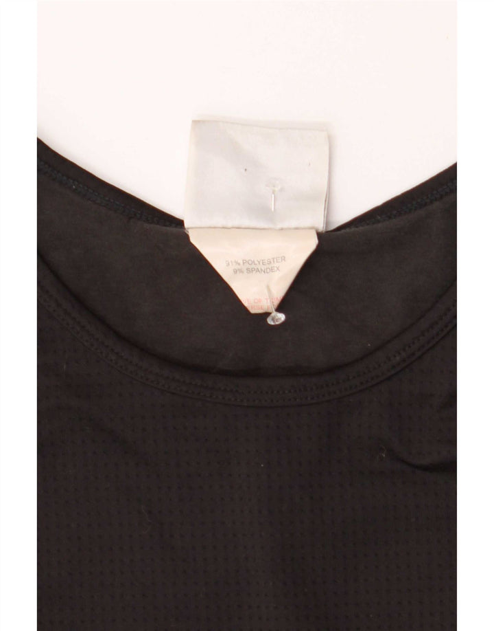 Puma Damen Weste Top UK 10 Small Schwarz Polyester