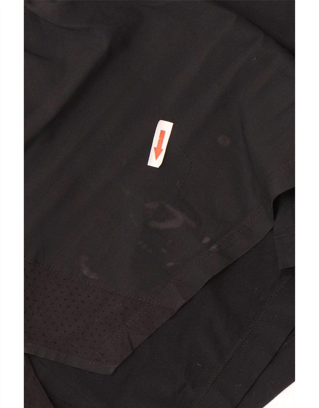 Nike Damen Dri Fit Sport Shorts UK 14 Medium Schwarz Polyester