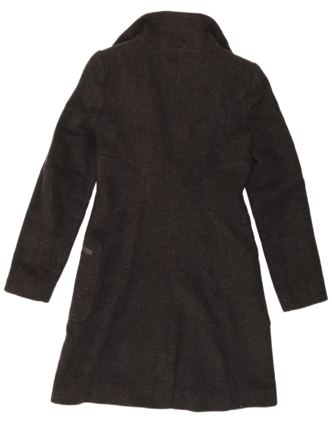 Zara Damen Mantel UK 10 Small Grau