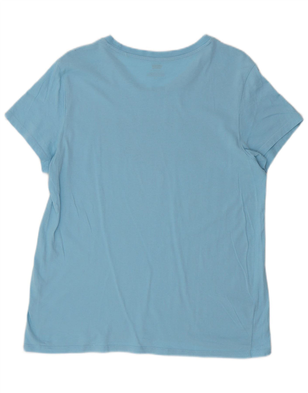 LEVI'S Damen Grafik-T-Shirt-Oberteil UK 14 Large Blau