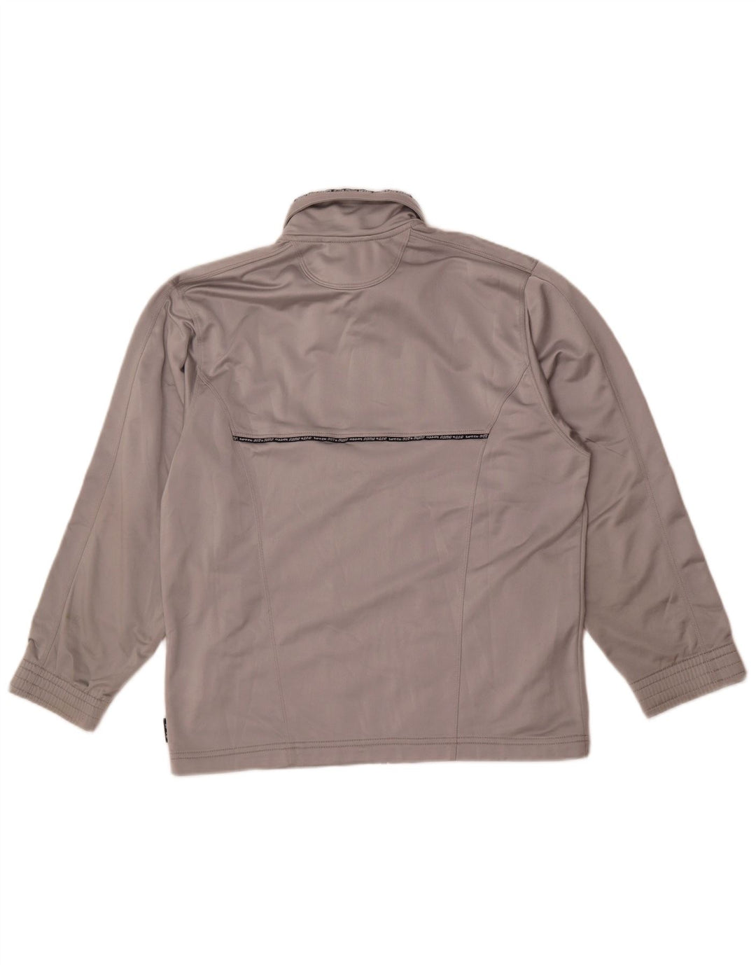 Lotto Damen-Trainingsanzug-Top-Jacke, UK 12, mittelgraues Polyester