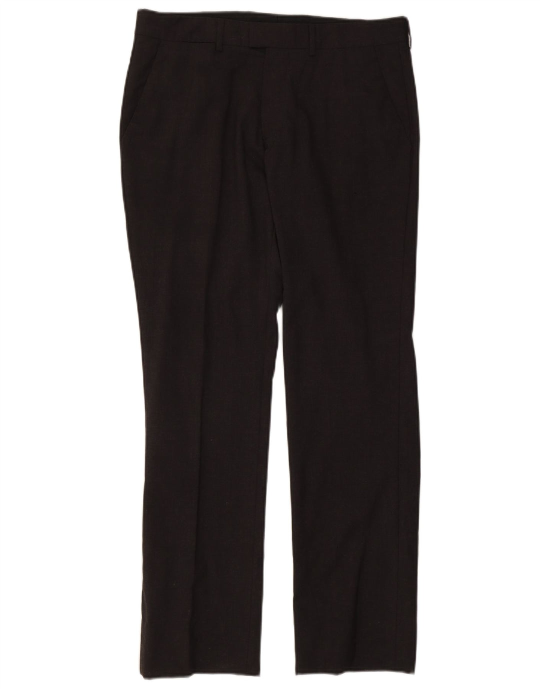 Gerade Anzughose für Herren von Zara, EU 40, mittelgroß, W31, L30, grau, Polyester