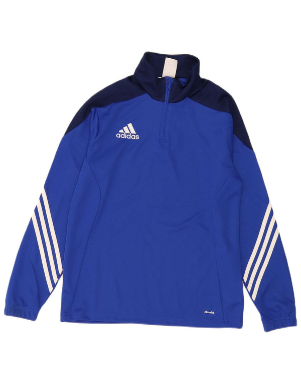 Adidas Jungen Climalite Pullover Trainingsanzug Top 13-14 Jahre XL Blau