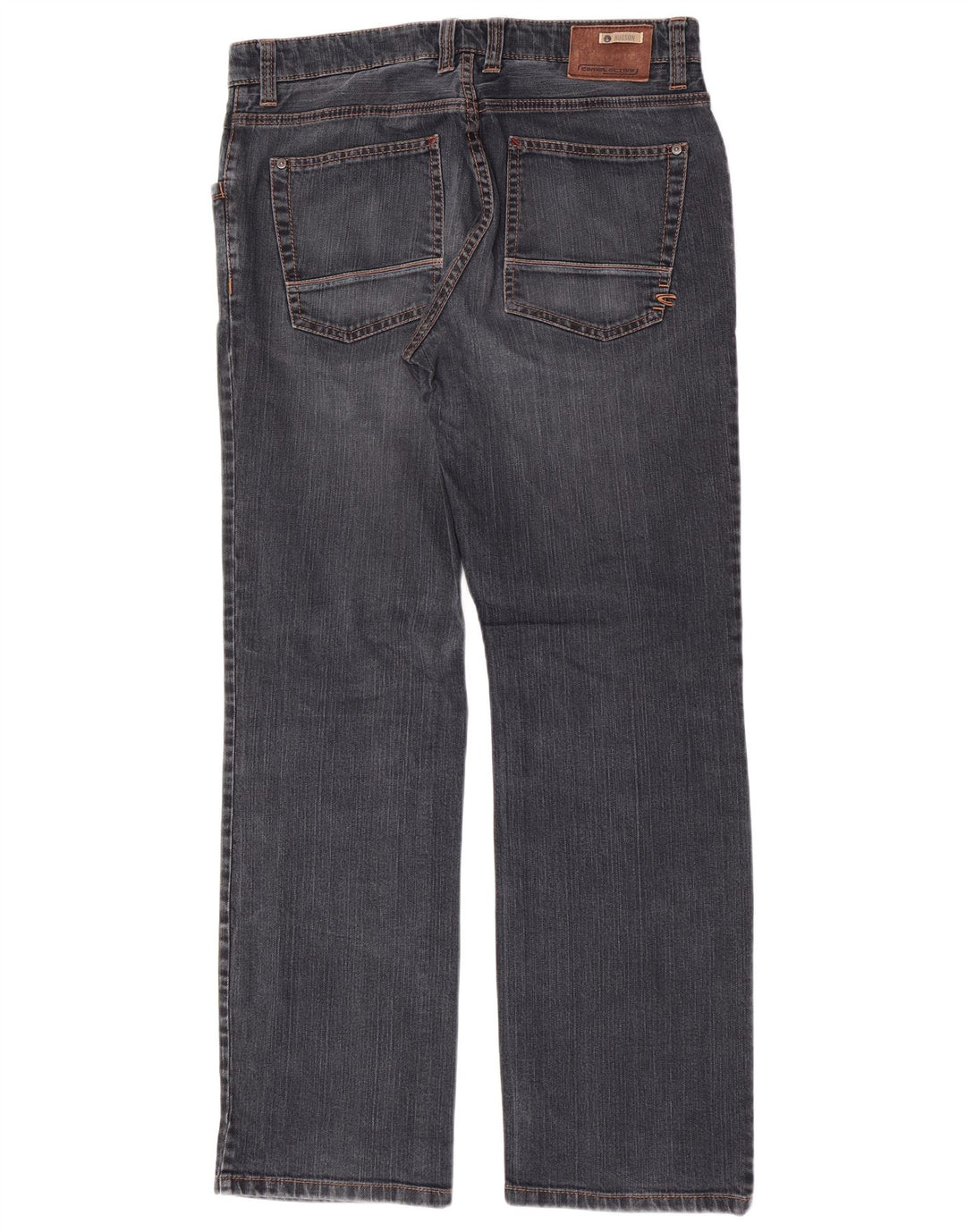 Camel Active Herren Straight Jeans W34 L32 Marineblaue Baumwolle