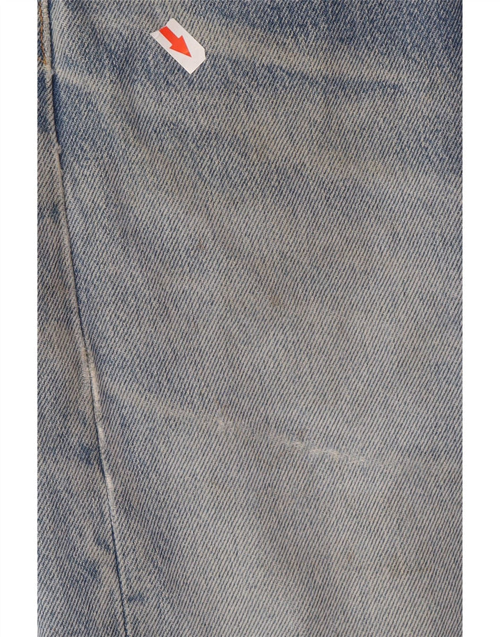 Levi's Herren Straight Jeans W38 L32 Blaue Baumwolle