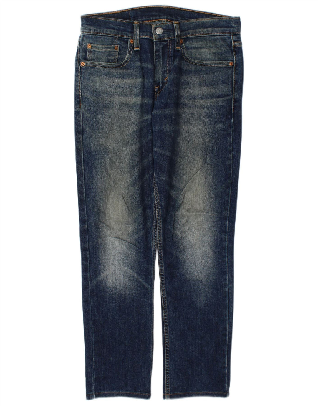 Levi's Herren Slim Jeans W28 L28 Blaue Baumwolle