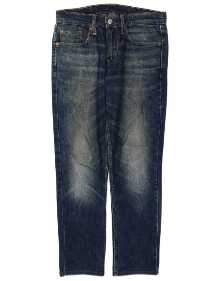 Levi's Herren Slim Jeans W28 L28 Blaue Baumwolle