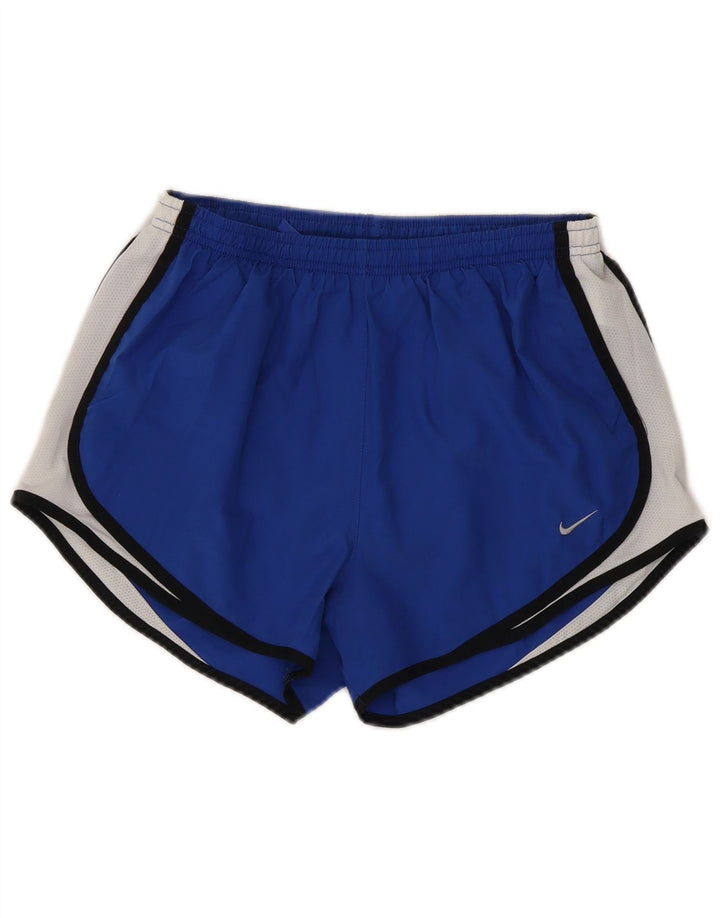 Nike Herren Dri Fit Sportshorts, Größe S, Blau, Farbblock