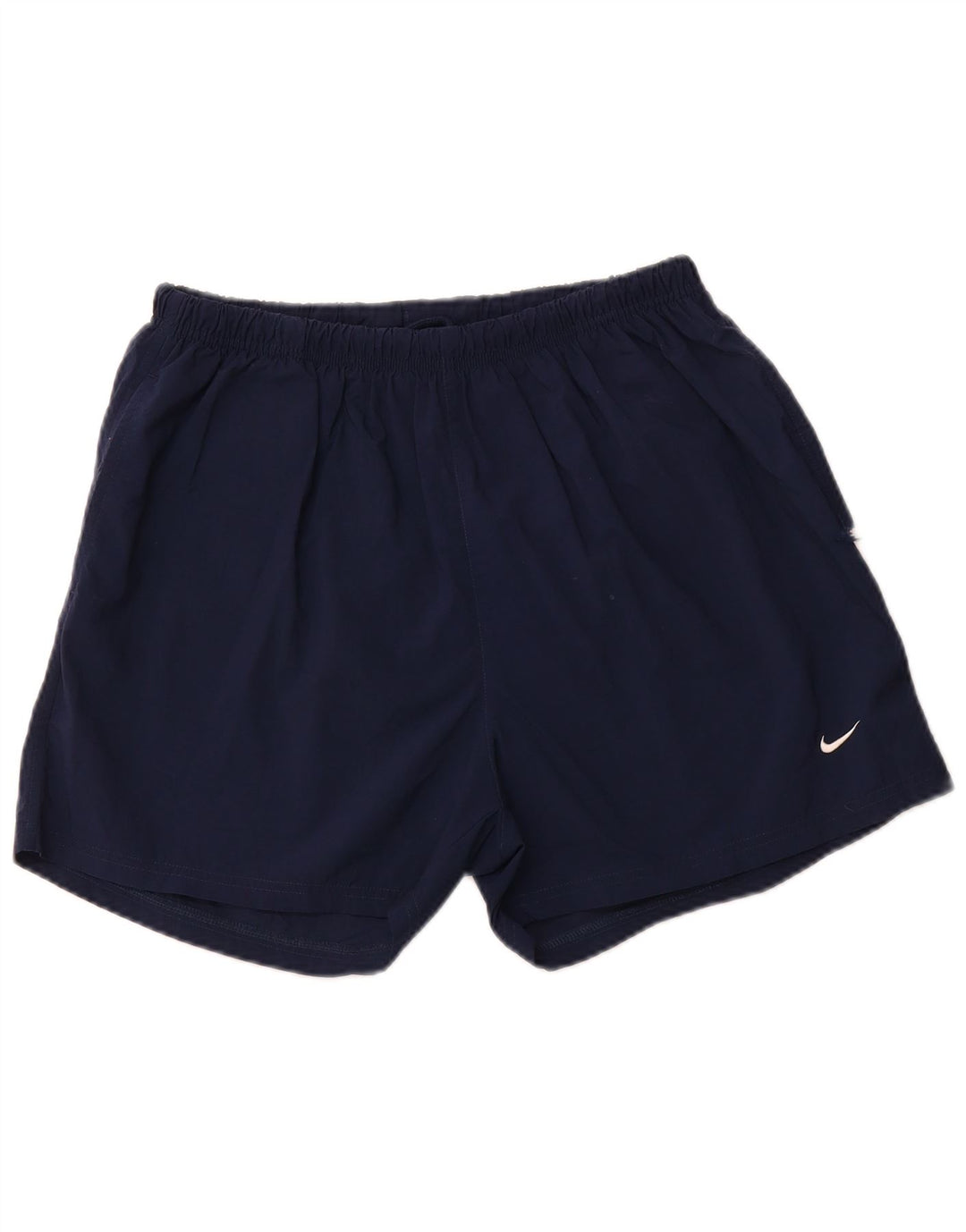 NIKE Herren-Sportshorts, groß, marineblaues Polyester