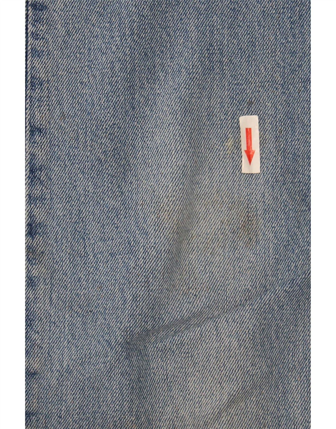 Calvin Klein Herren Straight Jeans W30 L29 Blaue Baumwolle