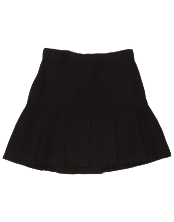 Patrizia Pepe Damen Faltenrock in A-Linie IT 44 Medium W28 Schwarz