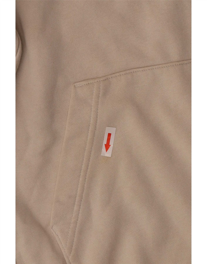 Nike Herren Kapuzenpullover, Größe S, Beige, Baumwolle