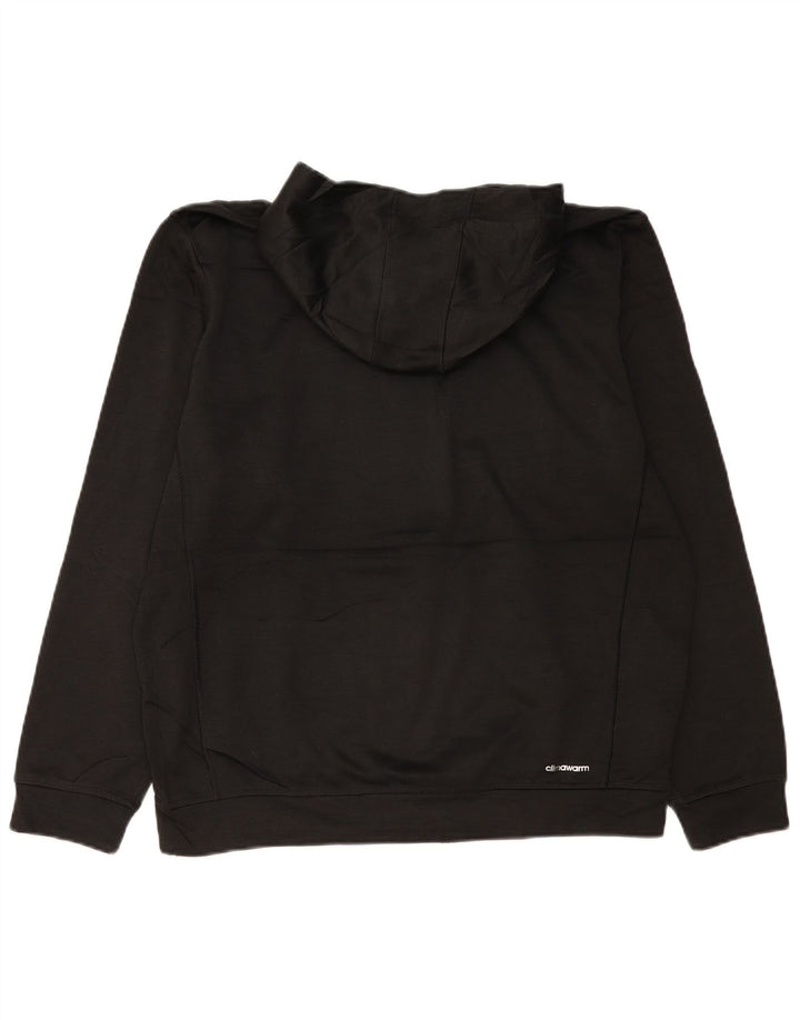 Adidas Herren Climawarm Hoodie Pullover Large Schwarz Polyester