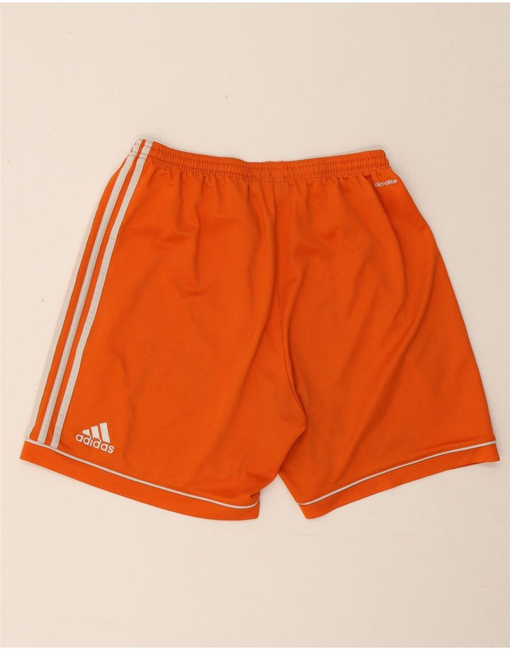 Adidas Herren Climalite Sport Shorts Large Orange Polyester