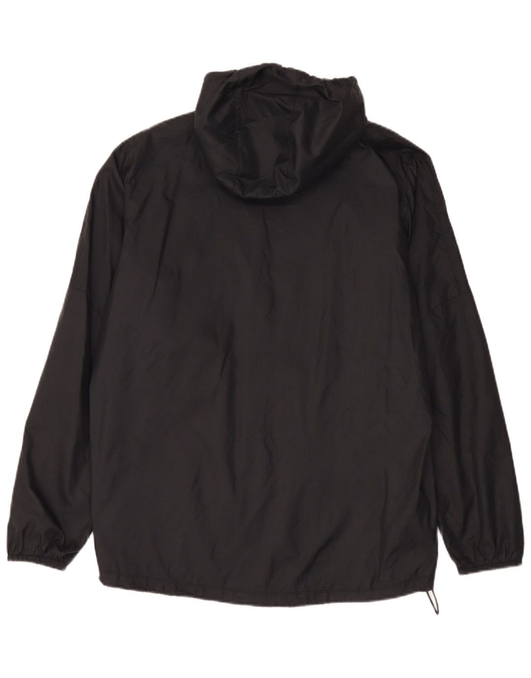 Nike Herren-Regenjacke mit Kapuze, UK 38, mittelschwarzes Nylon