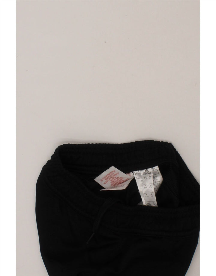 ADIDAS Boys Sport Shorts 7-8 Years  Black Polyester Vintage Adidas and Second-Hand Adidas from Messina Hembry 