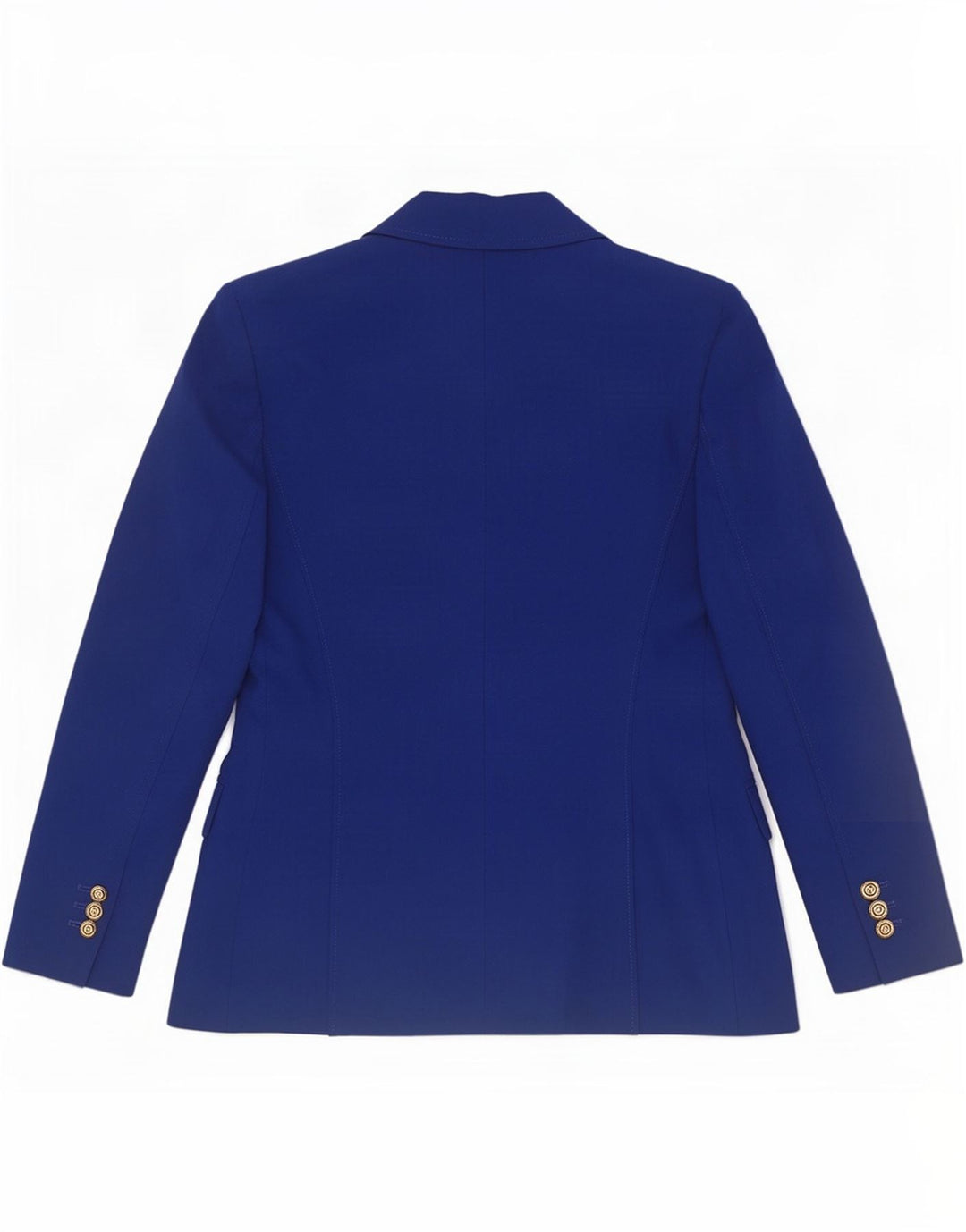 Zweireihiger Blazer für Damen von Zara, UK 12, Mittelblau, Polyester