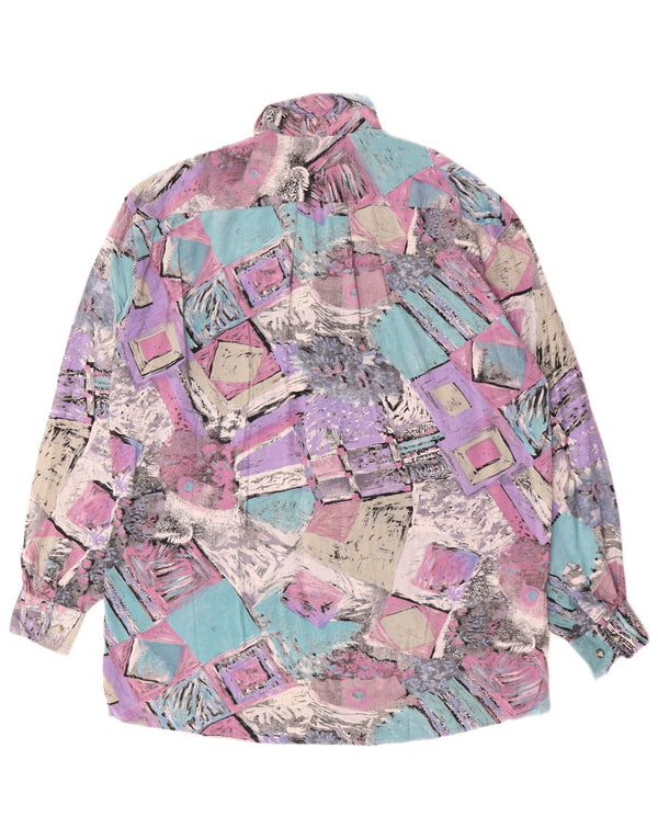 DORNBUSCH Herrenhemd Größe 39/40 Medium Mehrfarbig Patchwork Viskose